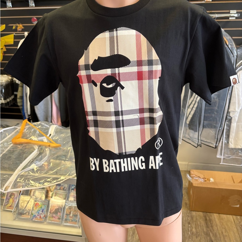 A Bathing Ape Black Graphic Tee